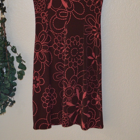 London Time Twist Front Dress Sz 10 - Picture 2 of 4